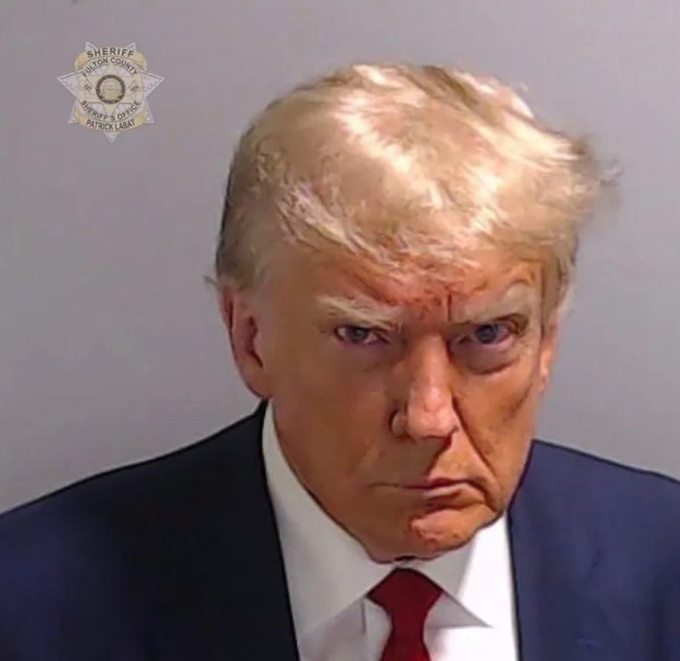 Pres. Trump mugshot